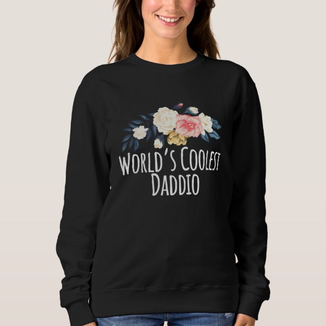 Camiseta Flores Florais Mundos Mais Fresco Daddio (Frente)