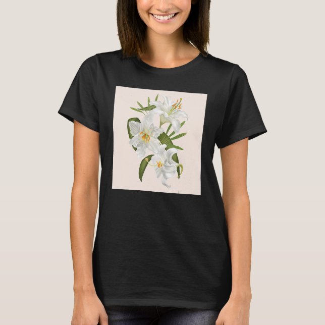 Camiseta Flores florescentes florais (Frente)