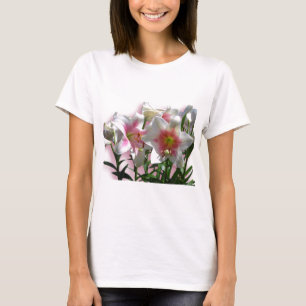 Camiseta Flores Fogem Festa de Chá de Amor Primavera