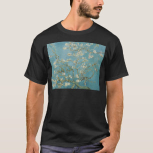 Camiseta Flores Gogh Ramos Flores de Amendoeira Natureza
