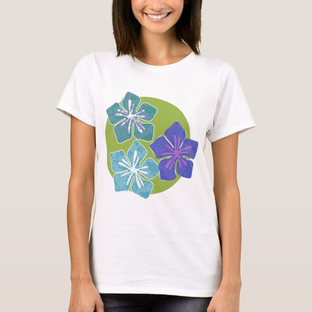 Camiseta Flores Havaianas 1 (Frente)