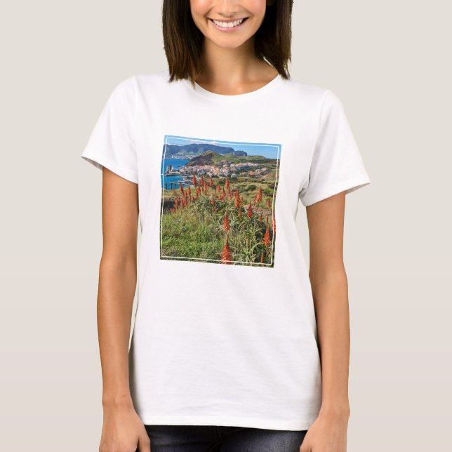 Camiseta Flores | Ilha da Madeira Portugal (Frente)