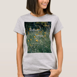 Camiseta Flores (Imagem criada por grok)