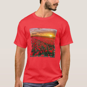 Camiseta Flores Jardim Botânico Holanda