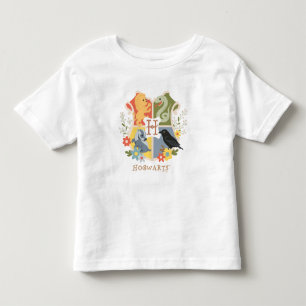 Camiseta Flores Mágicas Brasão HOGWARTS™