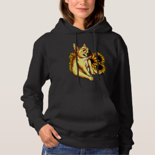 Camiseta Flores Naturais De Cão-Bulldog Francês