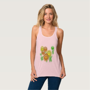 Camiseta - Flores Neon para o Verão