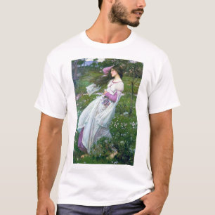 Camiseta Flores no Vento, John William Waterhouse