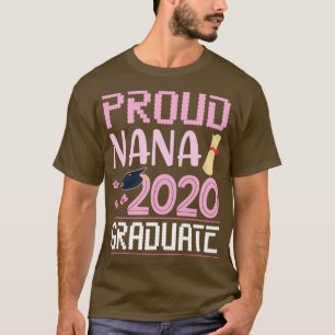Camiseta Flores Orgulhosas Filha Formando Nana 2020