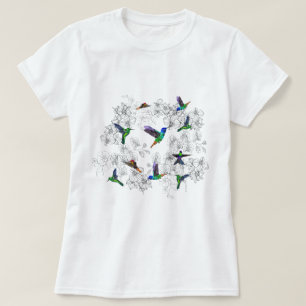 Camiseta Flores Orquídeas-Camiseiros-Humilhaves