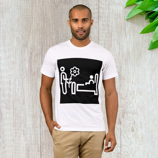 Camiseta Flores Para Camisa-T Do Paciente (Criador carregado)