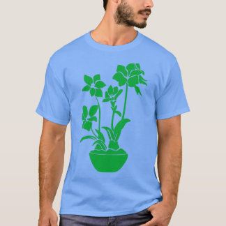 Camiseta Flores perenes que florescem o verão inteiro 1