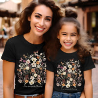 Flores Presas Flores Selvagens Texto Rapariga Cott