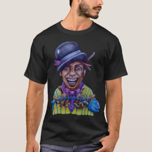 Camiseta Flores pretas em L.A