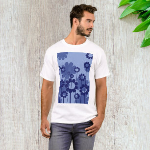 Camiseta Flores Roxas