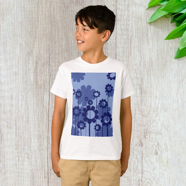 Camiseta Flores Roxas (Criador carregado)