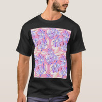 Flores Roxas: Elegância Floral Por Aquarelas.