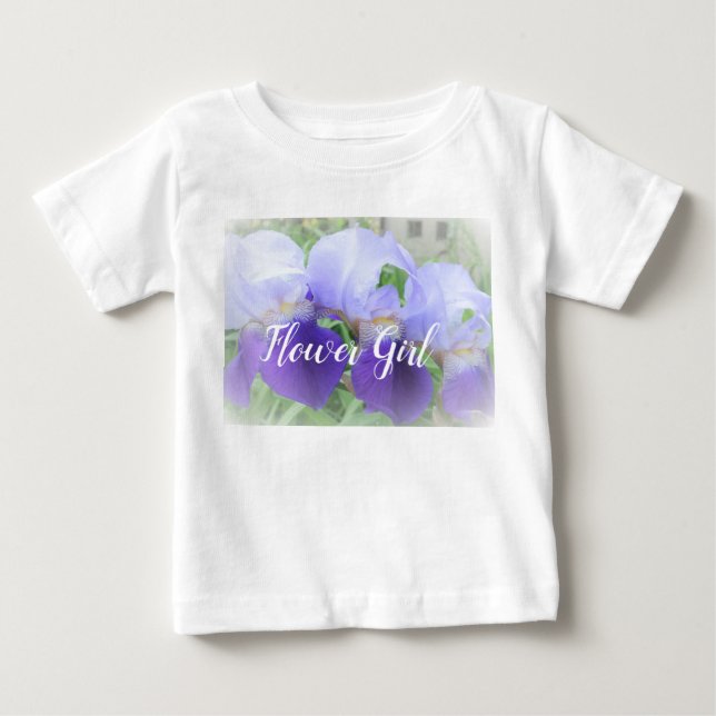 Camiseta Flores Roxas Garotas Flores Rumores (Frente)
