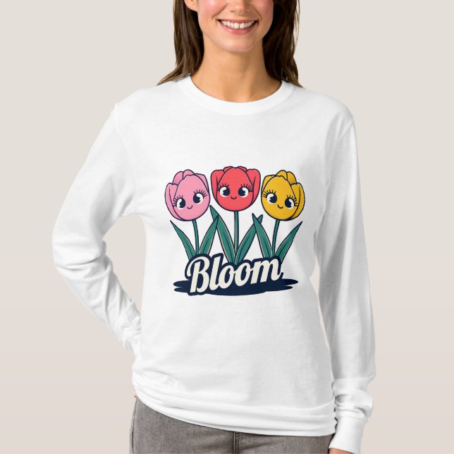 Camiseta Flores Sanguíneas (Frente)