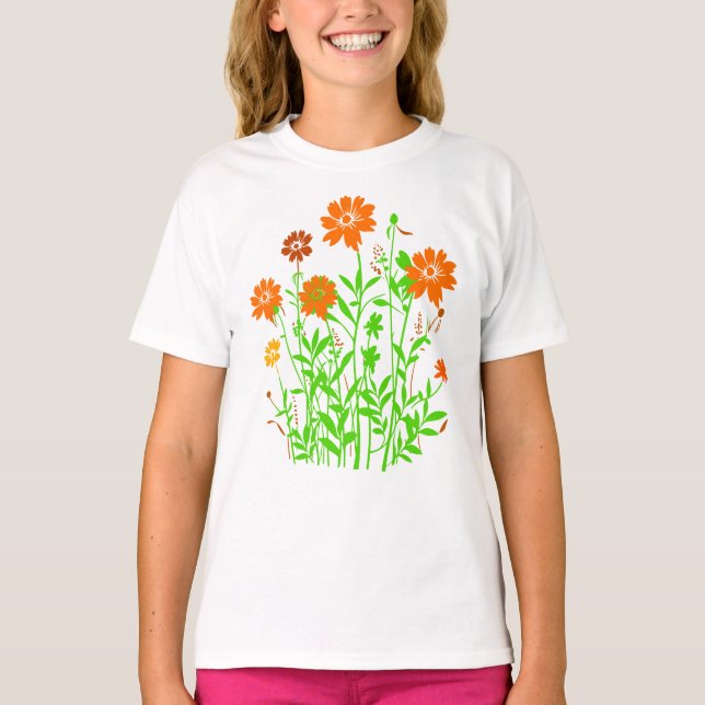 Camiseta Flores Selvagens (Frente)
