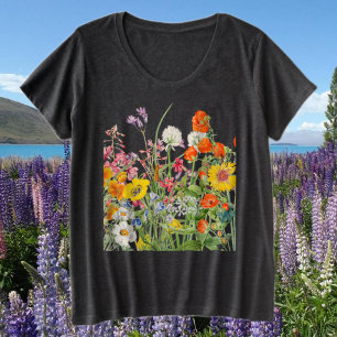 Camiseta Flores selvagens