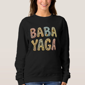 Camiseta Flores selvagens Baba Yaga Dia de as mães Floral B