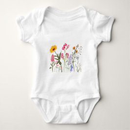 Camiseta Flores Selvagens, Camiseta Infantil Botân
