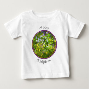 Camiseta Flores Selvagens Impasto - Arte Flor Original