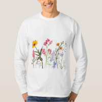 Flores Selvagens, Pastel Botânico Vintage Floral