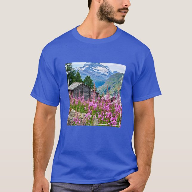Camiseta Flores | Suiça de Verão (Frente)
