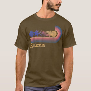 Camiseta Flores Tropicais Retro Euma 80s Surfar 