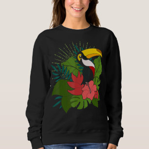 Camiseta Flores Tropicais Zoo Animais Selvagem Aves Exótica