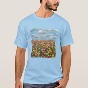Camiseta Flores   Tulips Willamette Valley Oregon