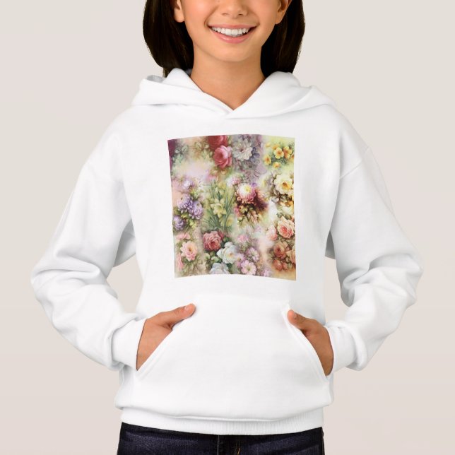 Camiseta Flores Vintage (Frente)