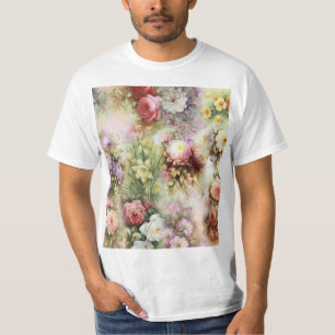 Camiseta Flores Vintage