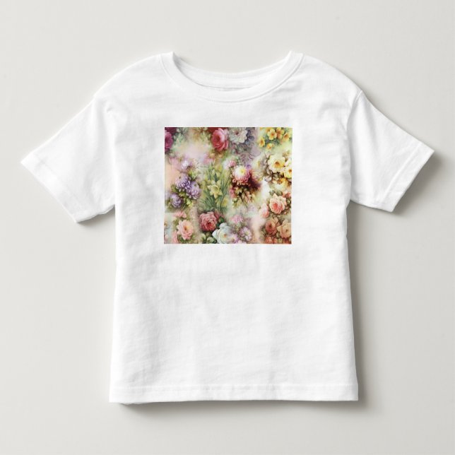 Camiseta Flores Vintage (Frente)