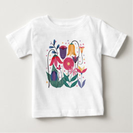 Camiseta Flores Whimsical