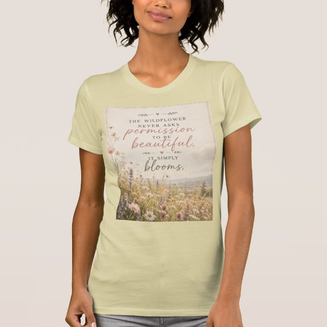 Camiseta Florescer (Frente)