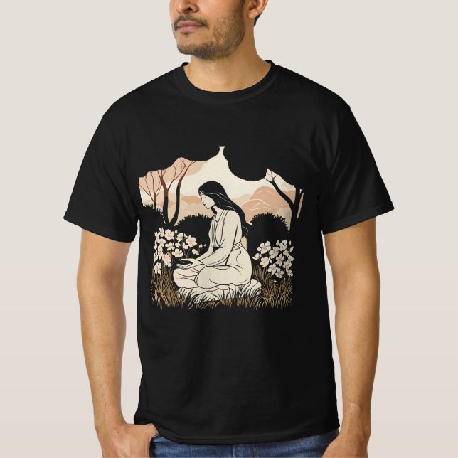 Camiseta “Florescer Silencioso” (Frente)