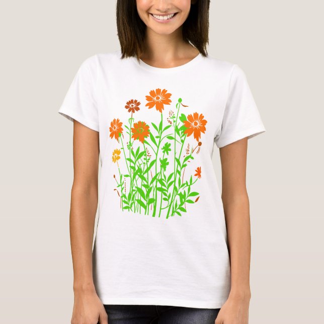 Camiseta FloresSilvestres-79156 (Frente)
