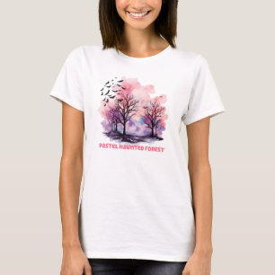 Camiseta Floresta assombrada por Pastel