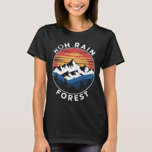 Camiseta Floresta Chuvosa Hoh Floresta Tropical Parque Naci