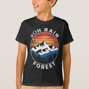 Camiseta Floresta Chuvosa Hoh Floresta Tropical Parque Naci