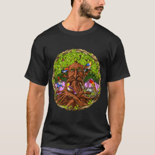 Camiseta Floresta Cottagecore Árvore Falante