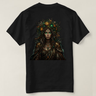 Camiseta Floresta da Alma - Streetwear de Fantasia Sombria
