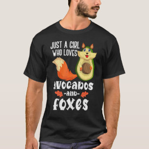 Camiseta Floresta de abacate e gata de animais