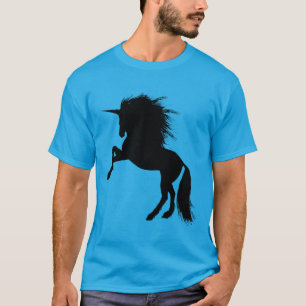 Camiseta Floresta de Fantasia Negra e Orna Silhoun