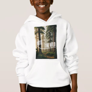 Camiseta floresta de pinheiros densos