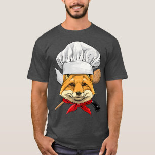 Camiseta Floresta de Raposa da Vida Selvagem da Fox, Cozinh