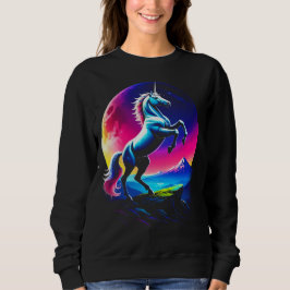 Camiseta Floresta de Unicórnio Colorido Fantástico